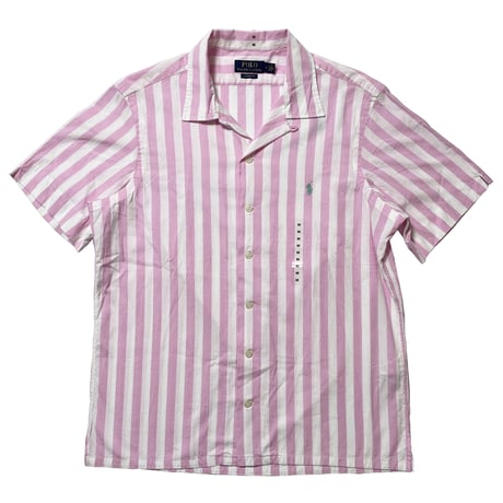 POLO RALPHLAUREN　"VERTICAL STRIPES" CUBAN SHIRT