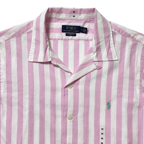 POLO RALPHLAUREN　"VERTICAL STRIPES" CUBAN SHIRT