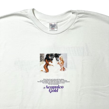 ACAPULCO GOLD　"ENT" S/S Tee (WHITE)
