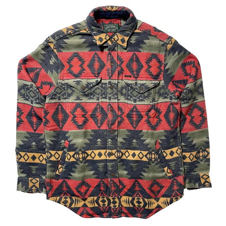 POLO COUNTRY RALPHLAUREN　"NATIVE" FLANNEL SHIRT