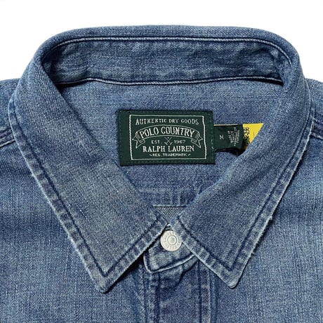 POLO COUNTRY RALPHLAUREN　DENIM SHIRT