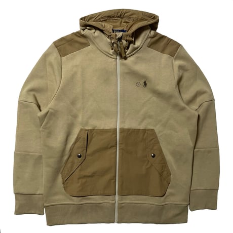 POLO RALPHLAUREN　"HYBRID" FULL ZIP HOODIE