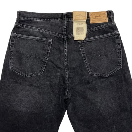 POLO RALPHLAUREN　"VINTAGE CLASSIC FIT" BLACK DENIM