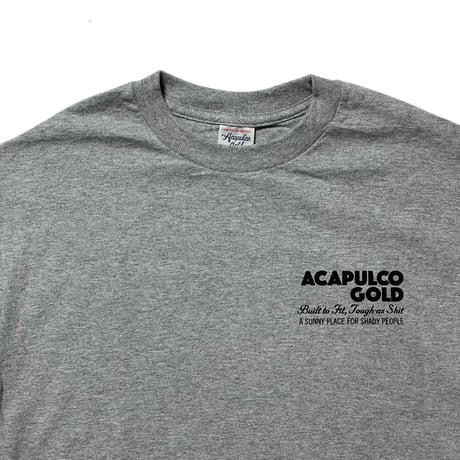 ACAPULCO GOLD　SCALE L/S TEE (GREY)