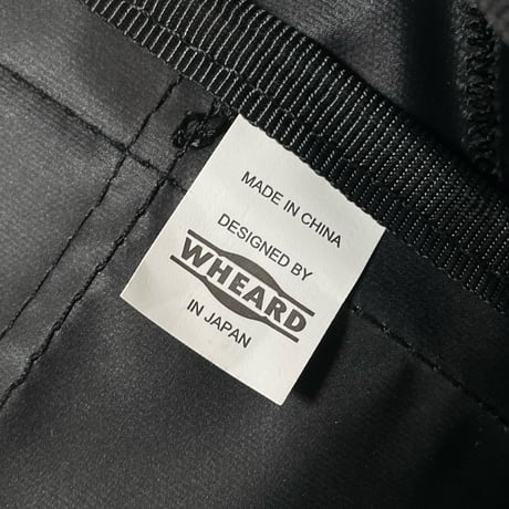 WHEARD　MESSENGER BAG (BLACK)