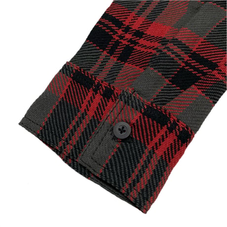 FIVE BROTHER　WORK SHIRTS　RED CHECK