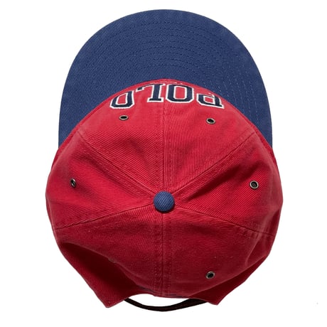 POLO RALPHLAUREN　"LOGO COTTON CHINO" BASEBALL CAP