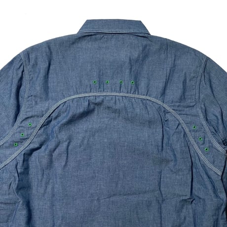 "MVP"　CHAMBRAY SHIRTS TYPE1 (INDIGO)