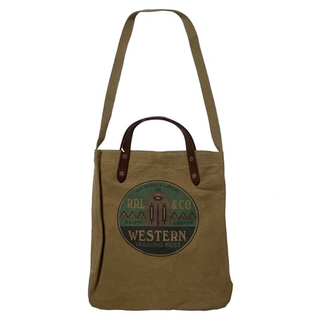 RRL RALPHLAUREN　"CANVAS" TOTE BAG