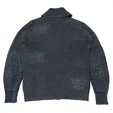 RRL 　INDIGO CARDIGAN　「クラッシュ加工」