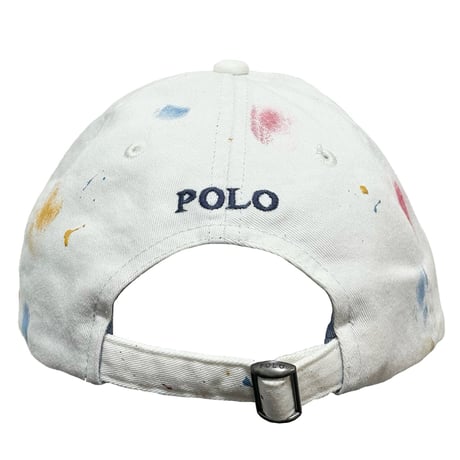 POLO RALPHLAUREN　"RL PAINT" BASEBALL CAP