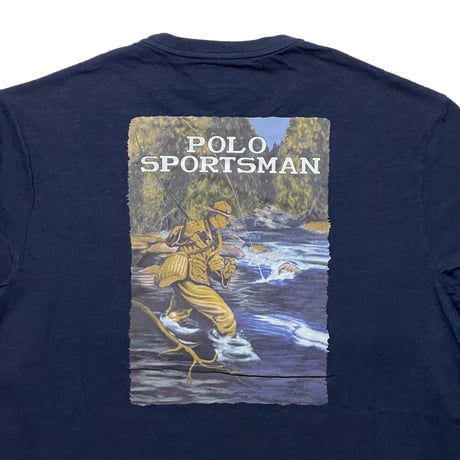 POLO COUNTRY RALPHLAUREN　 "POLO SPORTSMAN" L/S TEE (NAVY)