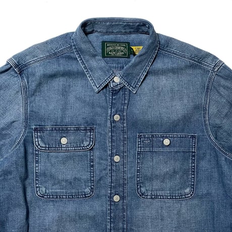 POLO COUNTRY RALPHLAUREN　DENIM SHIRT