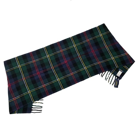 POLO RALPHLAUREN　TARTAN OVERSIZE SCARF