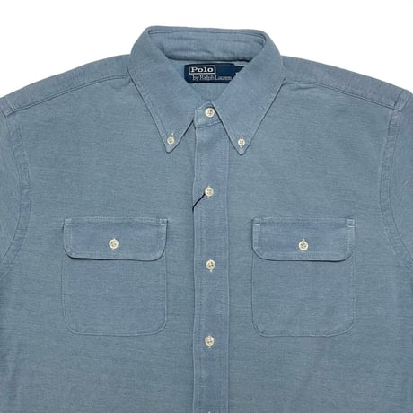POLO RALPHLAUREN　"SOFT FABRIC" BUTTON DOWN SHIRT