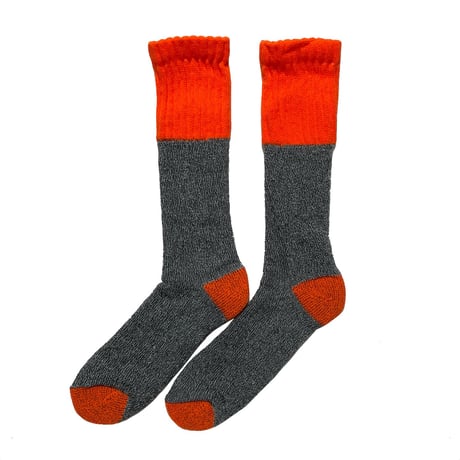 THE RAILROAD SOCK　"WOOL" SOCKS (ORANG)