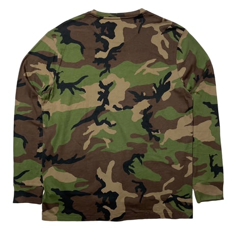 POLO RALPHLAUREN　US限定 POCKET L/S TEE (WOODLAND)