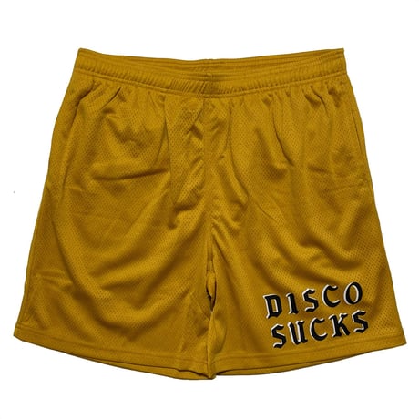 A-1 CLOTHING　"DISCO SUCKS" MESH SHORTS