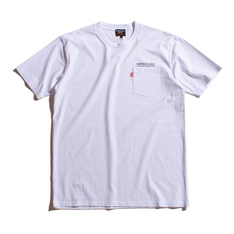 ACAPULCO GOLD　"LOGO" POCKET S/S TEE