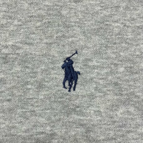 POLO RALPHLAUREN　"HARF-ZIP" FLEECE SWEAT