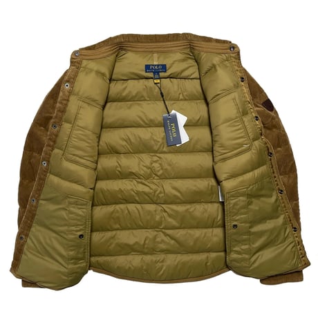 POLO RALPHLAUREN　"CORDUROY" DOWN JACKET