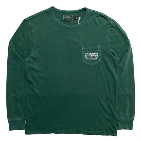 POLO COUNTRY RALPHLAUREN　"LOGO" POCKET L/S TEE