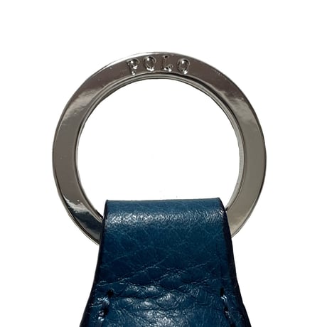 POLO RALPHLAUREN　"SHOE HORN" LEATHER KEYHOLDER