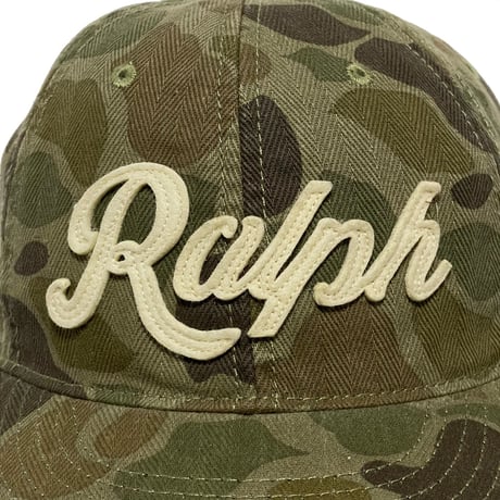 POLO RALPHLAUREN　"LOGO" CAMOUFLAGE CAP
