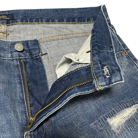 POLO RALPHLAUREN　"SULLIVAN SLIM"　PATCH WORK DENIM