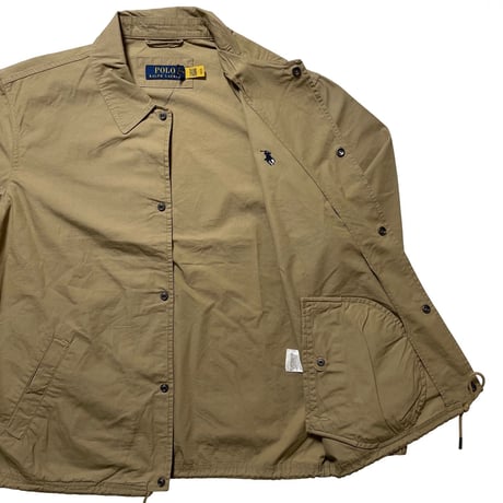POLO RALPHLAUREN　"BUTTON COACH JACKET"