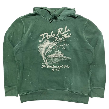 POLO RALPHLAUREN　"FISHING GRAPHIC" HOODIE