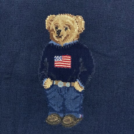 POLO RALPHLAUREN　"POLO BEAR" SWEATER