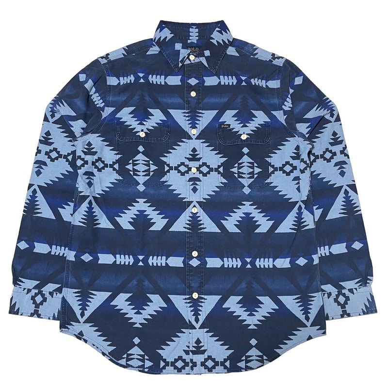 Polo Ralph Lauren Aztecネイティブシャツ country POLO RALPHLAUREN 
