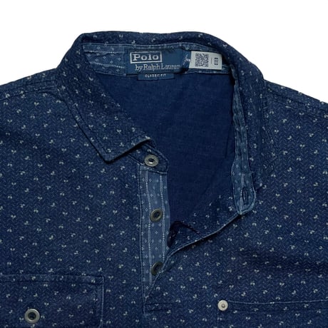 POLO RALPHLAUREN　"METAL BUTTON" POLO SHIRT