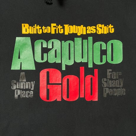 ACAPULCO GOLD　NINE-SEVEN PULLOVER HOODIE (BLACK)