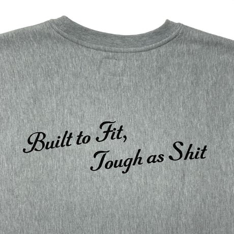ACAPULCO GOLD　"HIT'EM UP" CREWNECK SWEAT (HEATHER GREY)
