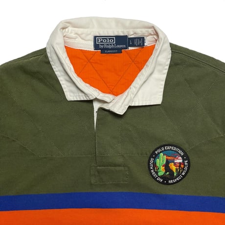 POLO RALPHLAUREN　"COOKIES" RUGBY SHIRT