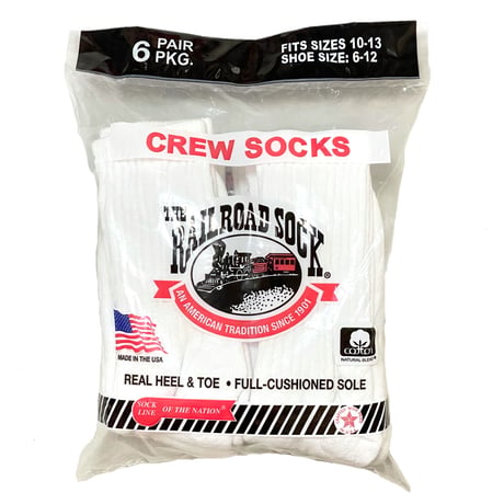 THE RAILROAD SOCK　6 PAIR PACKAGE