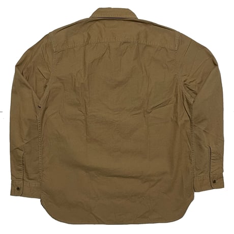 RRL RALPHLAUREN　"COROZO BUTTON" TWILL WORK SHIRT