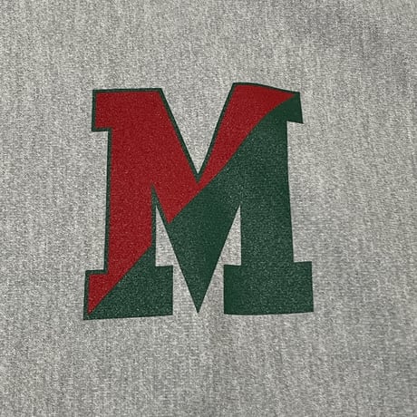 Champion/M.V.P.　"COLLEGE M LOGO" 12oz HOOD SWEAT OX