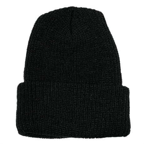 "MVP" KNIT CAP　BLACK