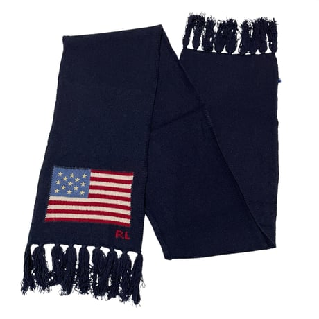 POLO RALPHLAUREN　"THE STARS AND STRIPES" SCARF