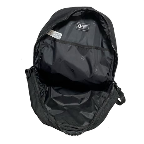 CONVERSE　"CONS" SEASONAL BLACK BACKPACK