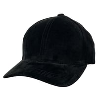 Emstate by Winner Caps　 "SUEDE" 6-PANNL CAP (BLACK)
