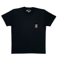 Channel Four Twenty　7.1oz HeavyWeight S/S POCKET Tee (BLACK)