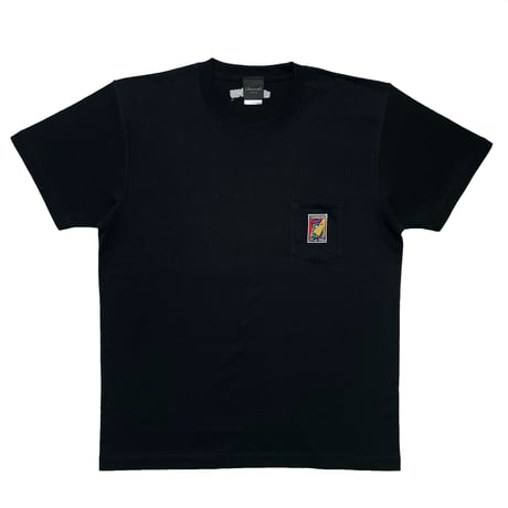 Channel Four Twenty　7.1oz HeavyWeight S/S POCKET Tee (BLACK)