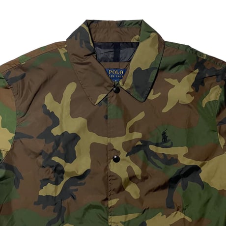 POLO RALPHLAUREN　"CAMOUFLAGE" NYLON JACKET