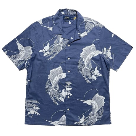 POLO RALPHLAUREN　"FISHING" ALOHA SHIRT