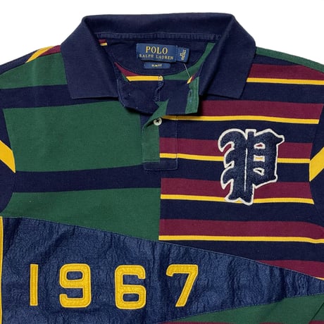 POLO RALPHLAUREN　"PATCH WORK" POLO SHIRT