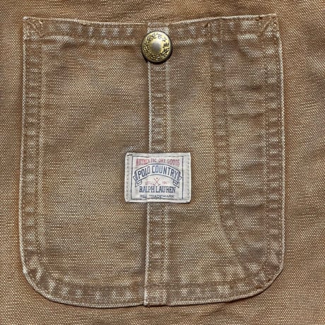 POLO COUNTRY RALPHLAUREN　"DUCK" COVERALL JACKET